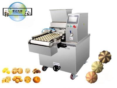 China Quest Protein Cookie Chocolate Chip Butter Cookie Machine Jenny Cookie Making Machine 0.75KW Servo Motor Semi Automatic for sale