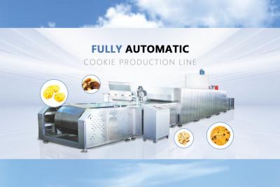 China Commercial Biscuit Cookie Forming Machine , Cookie Production Line Industry for sale