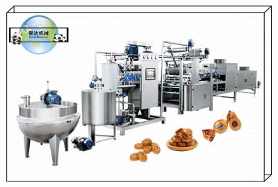 中国 PD600 Toffee Candy Production Machine Line Equipment, Center Filled Toffee Candy Sweet Manufacturing Machine Line 販売のため