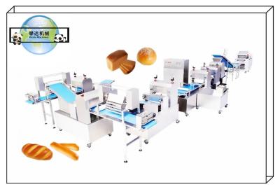 China Electric Bread Production Line / Equipment 220V Toast Bread Slicer Included for sale