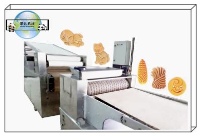 China Multi Shape Biscuit Processing Line, Biscuit Making Machine, Commercial Biscuit Production Line Global Recipe Support for sale