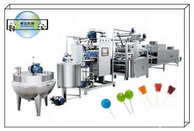 Chine Ligne de production professionnelle de sucettes à base de bonbons 150 kg / 300 kg par heure Automatique 15-50 kW à vendre