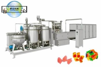 China SS304 300KG/H 150KG/H Soft Candy Gummy Bear Production Line Machine Gummy Jelly Bear Processing Line Equipment Machinery for sale