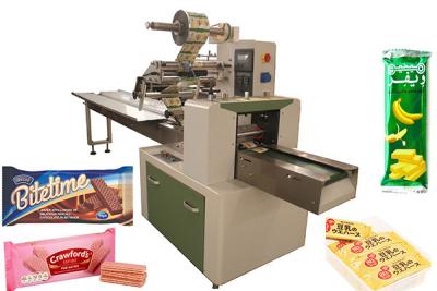 Chine OIN matérielle de la CE d'acier inoxydable de la machine 304 d'emballage alimentaire de biscuit de gaufrette à vendre