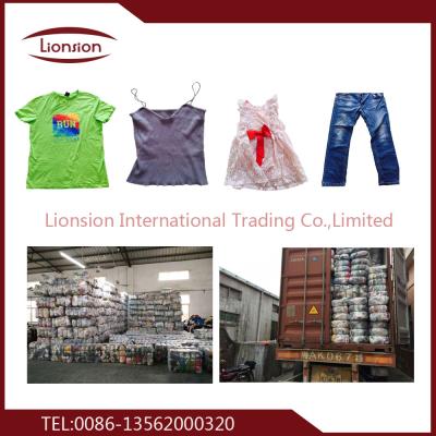 China High quality second hand clothing export for sale
