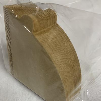 China Virgin Wood Pulp Coffee Machine Filter Papers V60 02 Dripper for sale