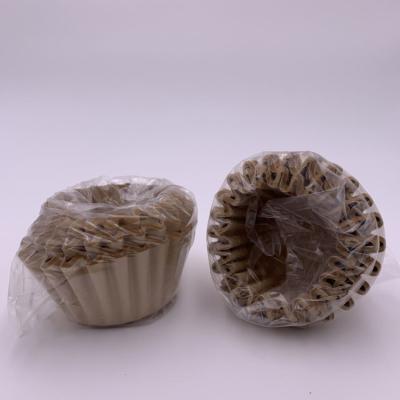 Chine Filtre de café en bois de panier de la pâte à papier ISO9001 45 écologiques x 150mm à vendre