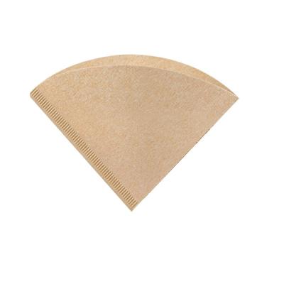 China Commercial V02 Shape Portable Disposable Drip Coffee Filter Paper Customized for sale