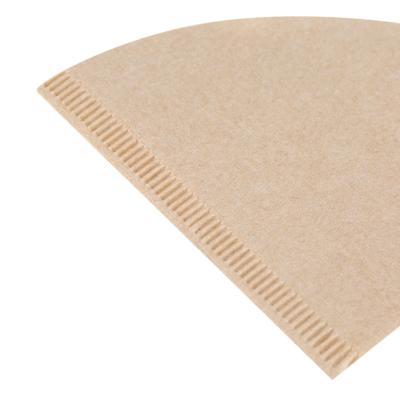 Chine Bois portatif jetable non blanchi de forme de v de filtre de papier du café V60 à vendre