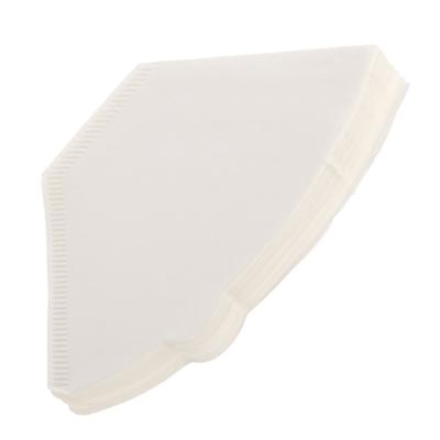 China 100pcs Cone Shaped Coffee Filter Papers For 1-2 Persons for sale