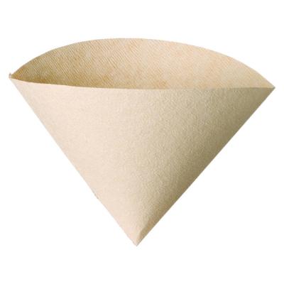 China Wood Pulp V Shaped Coffee Filter Paper 3-6 Cups Coffee Filters for sale