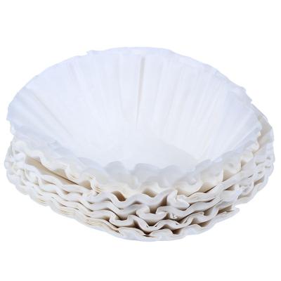 China Unbleached Basket Coffee Filter 8 Inch 9 Inch Commercial Wave Basket for sale