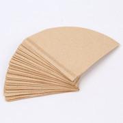 China V60 Shape Quantitative Paper Disposable Coffee Filters 100 Counts for sale