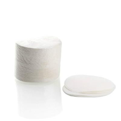 China White Color Disk Round Coffee Filter Paper 58mm 64mm 100pcs for sale