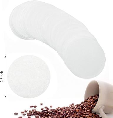 China papel de filtro 68mm redondo de 56mm para o fabricante de café frio da fermentação do café à venda