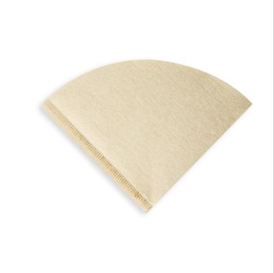 China Unbleached 8-12 Cup Unbleached coffee filter disposable Natural Paper for sale