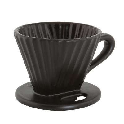中国 V60陶磁器のコーヒーのフィルターのコップのコーヒーのフィルターの付属品はコーヒーのフィルターのコップを滴らせる 販売のため