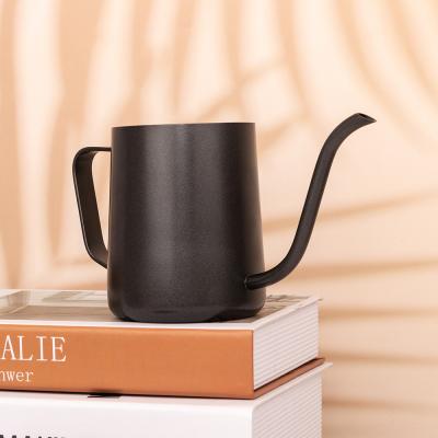 China Long Over Spout Hanging Ear Coffee Pot Coffee Filter Accessories Stainless Steel for sale