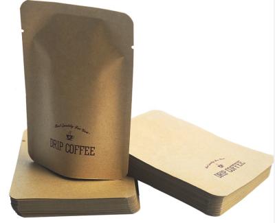중국 귀 드립 커피 백 필터를 매다는 Eco 우호적 비어 있는 커피 드립 백 필터 판매용