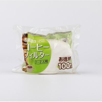Chine Filtre non blanchi de papier de café de forme de fond plat à vendre