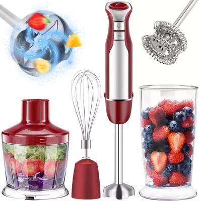 China Stainless Steel Powerful Immersion Blender 800W Handheld Kitchen Blender for sale