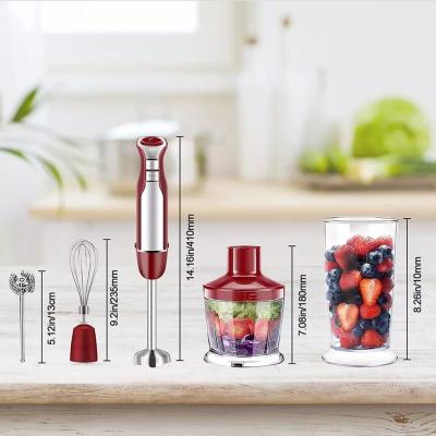 China Household Electric Stick Blender 800W With BPA Free Food Chopper for sale