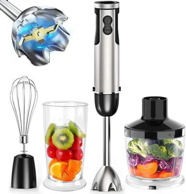 China Turbo Speed Stainless Steel Hand Held Blender With Two Release Button for sale