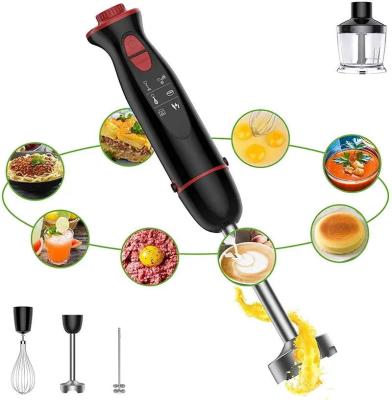 China 12-Speed Multi-Function Handheld Stick Blender With Stainless Steel Blades for sale