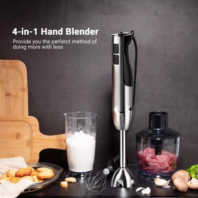 China 200W 2.2 Lbs High Speed Hand Blender With Stainless Steel Blades For Smoothies Soups Baby Food for sale