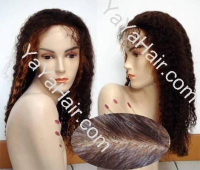 China Perucas invisíveis do laço do cabelo humano de Remy dos nós à venda