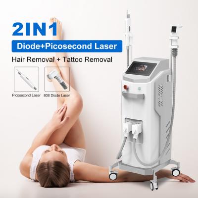 China Máquina de remoção de cabelo de diodo de picossegundos, máquina de laser de clareamento Nd Yag à venda