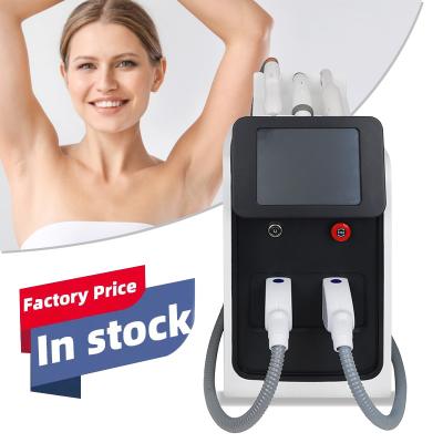 China Hot Sales 3 in 1 e light ipl rf laser professional Portable IPL OPT Nd Yag Laser RF Machine Portable IPL Hair Removal Machine for sale