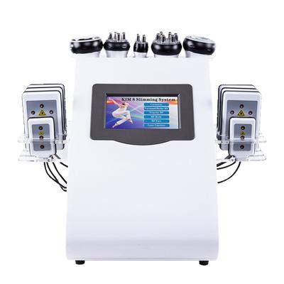 China Rf  40k Vacuum Cavitation Machine  6 In 1 Radio Frequency Body Slimming for sale