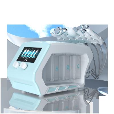 China Hydrodermabrasion Sauerstoff Gesichtsmaschine 8 in 1 Haut Jet Peel Ultraschall zu verkaufen