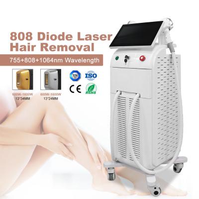 China Verticale diodemachine voor haarverwijdering, permanente Nd Yag lasermachine Te koop