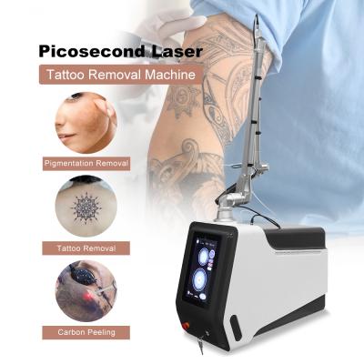 Chine Régénération de la peau Q Switch Nd Yag Laser Machine d' élimination des tatouages 755nm Élimination des pores à vendre