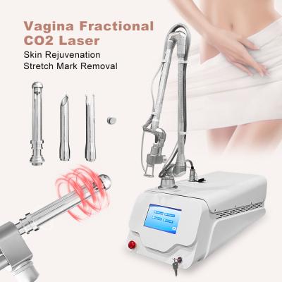 China RF Touch Screen C02 Fractional Laser Equipment Device 60W Skin Tightening for sale