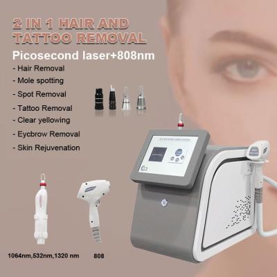 China Carbon Peeling DPL Laser Machine 808nm Picosecond  Water Cooled Touch Screen for sale