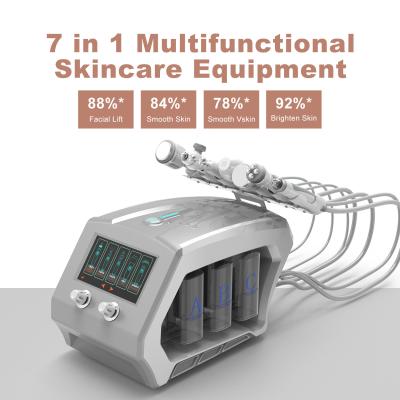 China Microdermabrasion Oxygen Jet Facial Machine , 7 In 1 Facial Machine 200W for sale