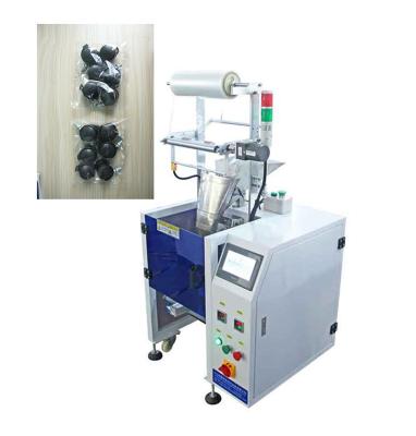 China Manual Placement Vertical Irregular Product Shapes Packing Machine Castors /Craft Plastics/ Toys/Pins/Screwdrivers/Data Cables for sale