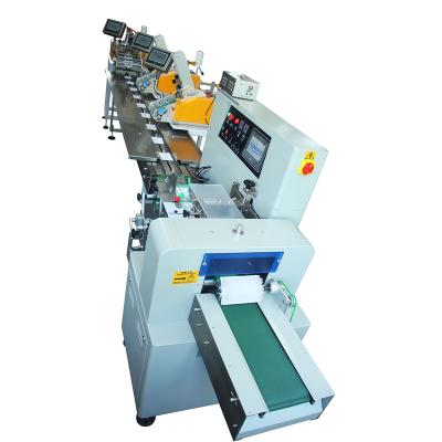 China Automatic A4 Paper Sealing Packing Christmas Cards Handbook Paging Packaging Machine for sale