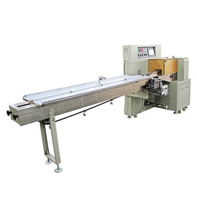 China Semi-automatic Pillow Straws Toothpicks Drywall Tool Wrapping Production Line Packaging Machine for sale