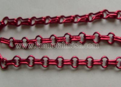China Aluminum Chain Fly Screen,Metal Chain Link Curtain For Door for sale