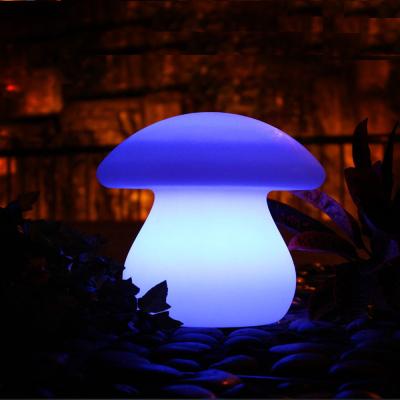 China IP65 Waterproof Pool Glow Lights Illuminated Mushroom Shape for sale