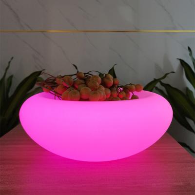 Chine SMD 5050 LED Fruit Bowl rechargeable 16 changements de couleur pour la fête à vendre