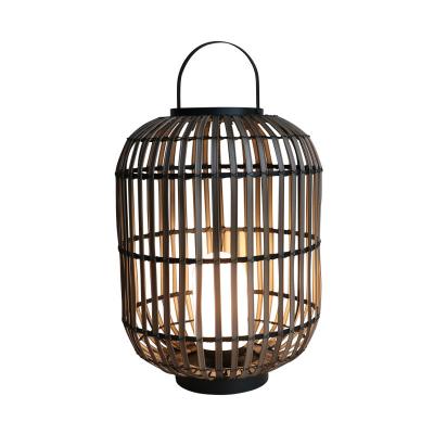China Decorative Rattan Outdoor Lantern , Woven Rattan Lamp 3500K For Atmosphere for sale