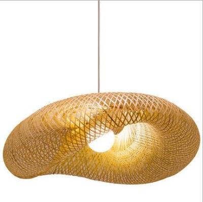 Chine Lumière pendant en bambou rotin pour chambre d'intérieur à vendre