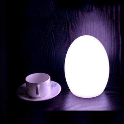 China 3500K Rechargeable Egg Shaped LED Lights Plastic Material For Kids Gift for sale