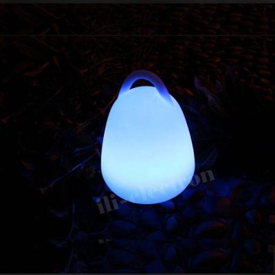 China Handed PE plastic LED Glow Lamp with Rechargeable lithium battery for sale