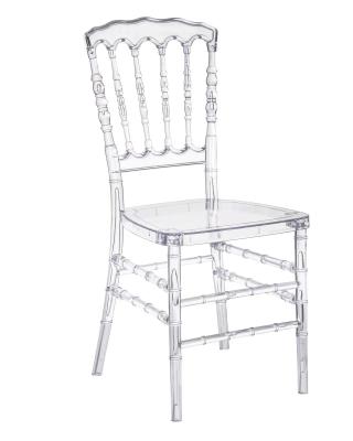 China Nordic Acrylic banquet chair -Wedding transparent plastic crystal chair - Acrylic dining chair for sale